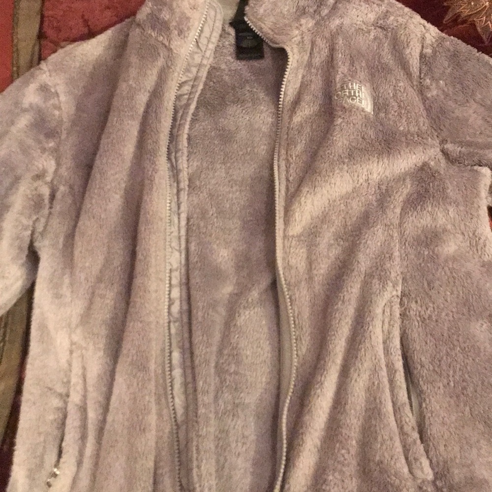 Grey North Face